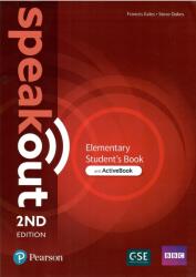 Speakout Elementary Student's Book + ActiveBook - 2nd Edition V2 (ISBN: 9781292416014)