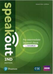 Speakout Pre-Intermediate Student's Book + ActiveBook - 2nd Edition V2 (ISBN: 9781292416021)