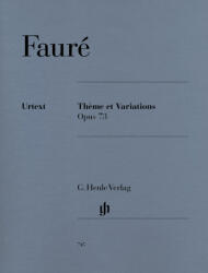 THEME ET VARIATIONS OP. 73 FÜR KLAVIER URTEXT (ISBN: 9786310199542)