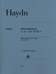 KLAVIERKONZERT G-DUR HOB. XVIII: 4, AUSGABE KLAVIERQUINTETT (ISBN: 9786420246891)