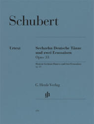 SECHSZEHN DEUTSCHE TAENZE UND ZWEI ECOSSAISEN OP. 33 FÜR KLAVIER URTEXT (ISBN: 9786310248424)