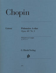POLONAISE A-DUR OP. 40 NR. 1 FÜR KLAVIER URTEXT (ISBN: 9786310197357)