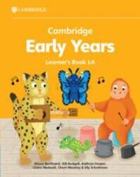 Cambridge Early Years Learner's Book 1A (2024)