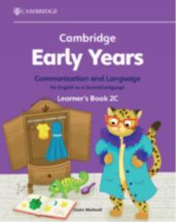 Cambridge Early Years Communication and Language for English as a Second Language Learner's Book 2C (2024)