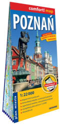 Poznan várostérkép, Poznan térkép fóliás Expressmap (ISBN: 9788381901437)