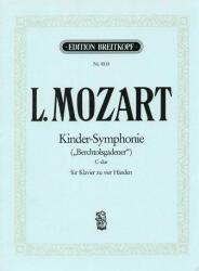 KINDER-SYMPHONIE ("BERCHTOLSGADENER") C-DUR FÜR KLAVIER ZU VIER HAENDEN (ISBN: 9786310214245)