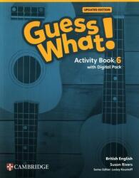 Guess What! Engleză britanică Level 6 Caiet de activități cu pachet digital Actualizat (ISBN: 9781009798365)
