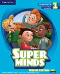 Super Minds Level 1 Student's Book with Digital Pack Special Edition - Herbert Puchta, Peter Lewis Jones, Gunter Gemgross (ISBN: 9781009421140)
