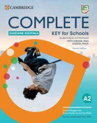 Complete Key for Schools Student’s Book and Workbook Edizione Digitale - David McKeegan, Emma Heyderman, Sue Elliott (ISBN: 9781009332835)