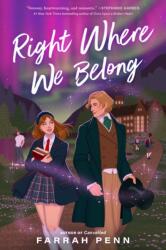 Right Where We Belong - Penn, Farrah (ISBN: 9780593528334)