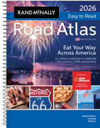 2026 Rand McNally Easy to Read Midsize Road Atlas (ISBN: 9780528029318)