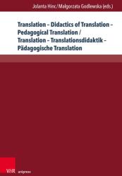 Traducere - Didactica traducerii - Traducere pedagogică / Translation - Translationsdidaktik - Pädagogische Translation (ISBN: 9783847118008)