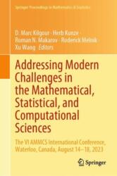Addressing Modern Challenges in the Mathematical, Statistical, and Computational Sciences (ISBN: 9783031848681)