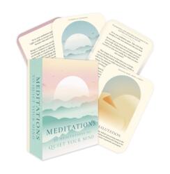 Meditations: A card deck (ISBN: 9781841816463)