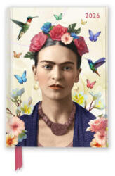 Frida Kahlo: Life of an Icon 2026 Luxury Pocket Diary Planner - Week to View (ISBN: 9781835624722)