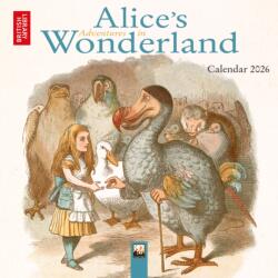 British Library: Alice's Adventures in Wonderland Mini Wall Calendar 2026 (ISBN: 9781835624265)