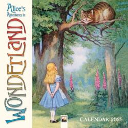 Alice's Adventures in Wonderland Wall Calendar 2026 (ISBN: 9781835623121)