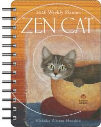 Zen Cat 2026 Weekly Planner Calendar (ISBN: 9781524899301)