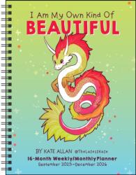 I Am My Own Kind of Beautiful 16-Month 2025-2026 Weekly/Monthly Planner Calendar (ISBN: 9781524898069)