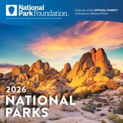 2026 National Park Foundation Wall Calendar (ISBN: 9781464235443)
