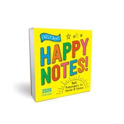 2026 Instant Happy Notes Boxed Calendar (ISBN: 9781464229664)