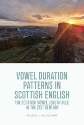 Vowel Duration Patterns in Scottish English (ISBN: 9781399541978)