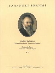 STUDIEN FÜR KLAVIER. VARIATIONEN ÜBER EIN THEMA VON PAGANINI OP. 35 (ISBN: 9786310198187)