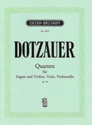 QUARTETT FÜR FAGOTT UND VIOLINE, VIOLA, VIOLONCELLO OP. 36 STIMMEN (ISBN: 9786440199702)