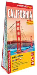 Kalifornia Comfort térkép (ISBN: 9788383553870)