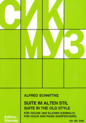 SUITE IM ALTEN STIL FÜR VIOLINE UND KLAVIER (ISBN: 9786300190375)