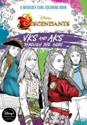 Descendants: A Wickedly Cool Coloring Book: Vks and Aks Through the Ages - Disney (ISBN: 9781368113243)