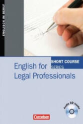 English for Legal Professionals, m. Audio-CD (ISBN: 9783464203866)