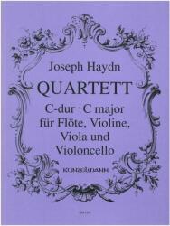 QUARTETT C-DUR FÜR FLÖTE, VIOLINE, VIOLA UND VIOLONCELLO (ISBN: 9786440217956)