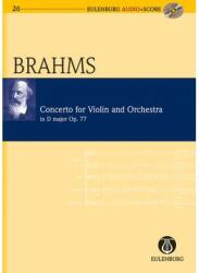 CONCERTO FOR VIOLIN AND ORCHESTRA IN D MAJOR OP. 77 POCKET SCORE + CD (ISBN: 9786470218794)