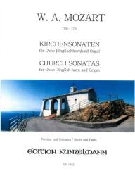 KIRCHENSONATEN FÜR OBOE, ENGLISCHHORN UND ORGEL PARTITUR UND STIMMEN (ISBN: 9786390234034)