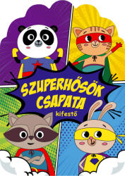 Szuperhősök csapata - kifestő (2025)