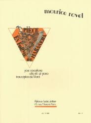PIECE EN FORME DE HABANERA POUR SAXOPHONE ALTO MIb ET PIANO (ISBN: 9786390230487)