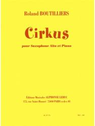 CIRKUS POUR SAXOPHONE ALTO ET PIANO (ISBN: 9786390234706)