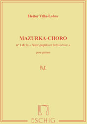 MAZURKA-CHORO NO. 1 DE LA SUITE POPULAIRE BRÉSILIENNE POUR GUITARE (ISBN: 9786380212318)