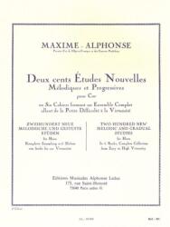 DEUX CENTS ÉTUDES NOUVELLES 5: 20 ÉTUDES TRES DIFFICILES POR COR (ISBN: 9786410196694)