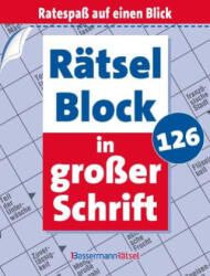 Rätselblock in großer Schrift 126 (2025)
