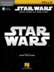 Star Wars - Instrumental Play-Along for Cello: Music from All Nine Films - John Williams (ISBN: 9781705107188)