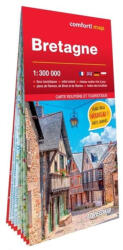 Bretagne térkép Expressmap fóliás 1: 300 000 (ISBN: 9788383553924)