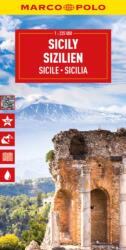 Szicília térkép Szicília autós térkép Marco Polo 1: 200e 2025 (ISBN: 9783575021502)