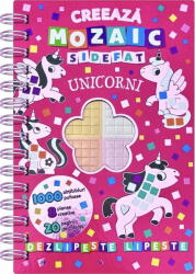 Creeaza Mozaic Sidefat Unicorni, - Editura Flamingo (ISBN: 9786306529711)