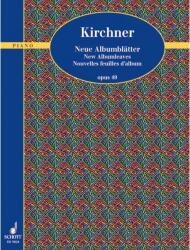 NEUE ALBUMBLAETTER, 20 CHARAKTERSTÜCKE OP. 49 FÜR KLAVIER (ISBN: 9786310201306)
