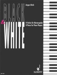 BLACK & WHITE 8 STÜCKE FÜR KLAVIERSPIELER (ISBN: 9786310211749)