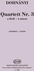 QUARTETT NR. 3 a-MOLL, SZÓLAMOK (ISBN: 9786430202566)