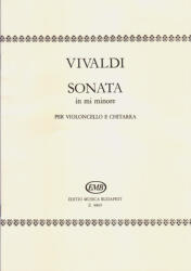 SONATA IN MI MINORE PER VIOLONCELLO E CHITARRA RV 40 (ISBN: 9786380205488)