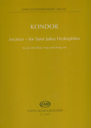 JOYANCE-FOR SAINT JULIUS HYDROPHILOS FOR PICCOLO/FLUTE, HARP AND STRING TRIO (ISBN: 9786380205495)